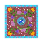 ქართული ყვავილები – შარფი (დიდი)