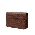 ტყავის ჩანთა ადარა - ყავისფერი - Image 4