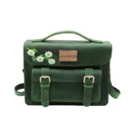 ჩანთა – ლალა მწვანე გვირილებით