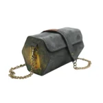 ზამშის და ხის ჩანთა პრინტით – კლიმტის კოცნა