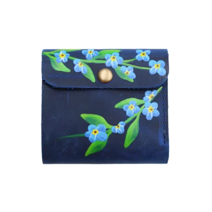 ტყავის საფულე “ლალა” – კესანე, ლურჯი