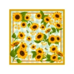 შარფი - მზესუმზირები